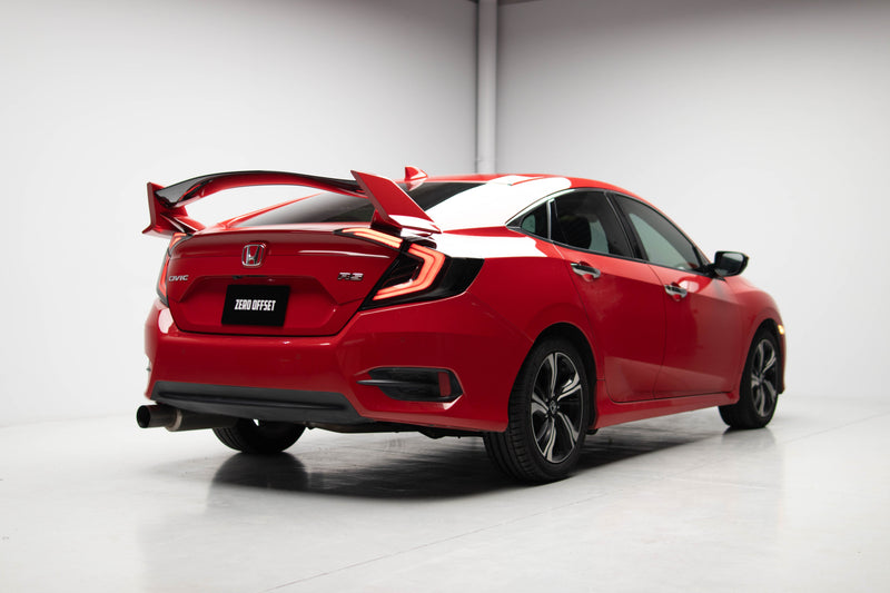 Type R Style Spoiler Sedan for 17-20 Honda Civic 10th Gen FC