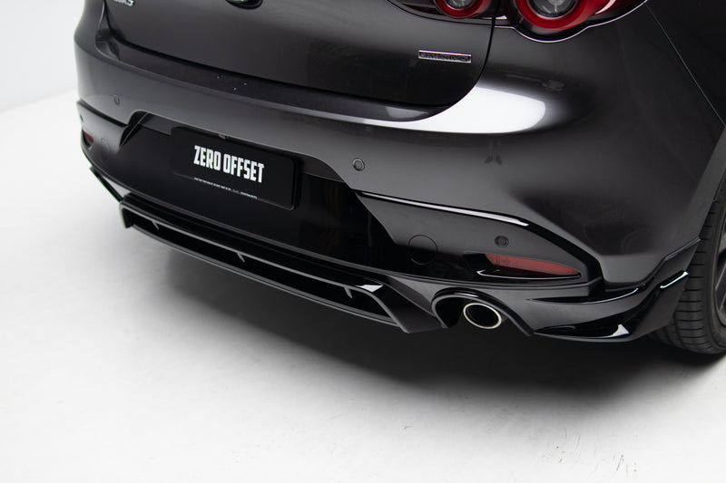 T-Style Rear Lip for 19+ Mazda 3 BP (Hatch)
