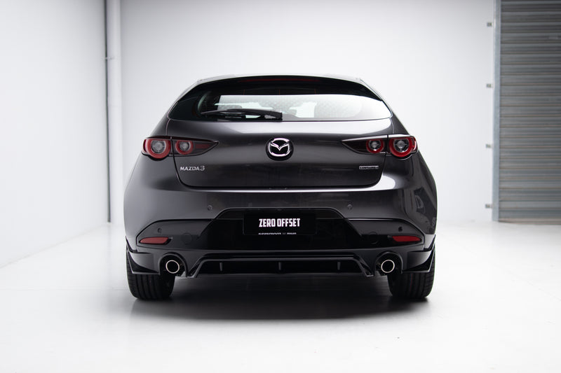 T-Style Rear Lip for 19+ Mazda 3 BP (Hatch)