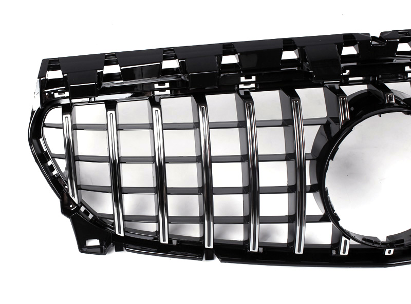 AMG Panamericana Style Grille for Mercedes CLA C117 / X117 14-19 - Silver