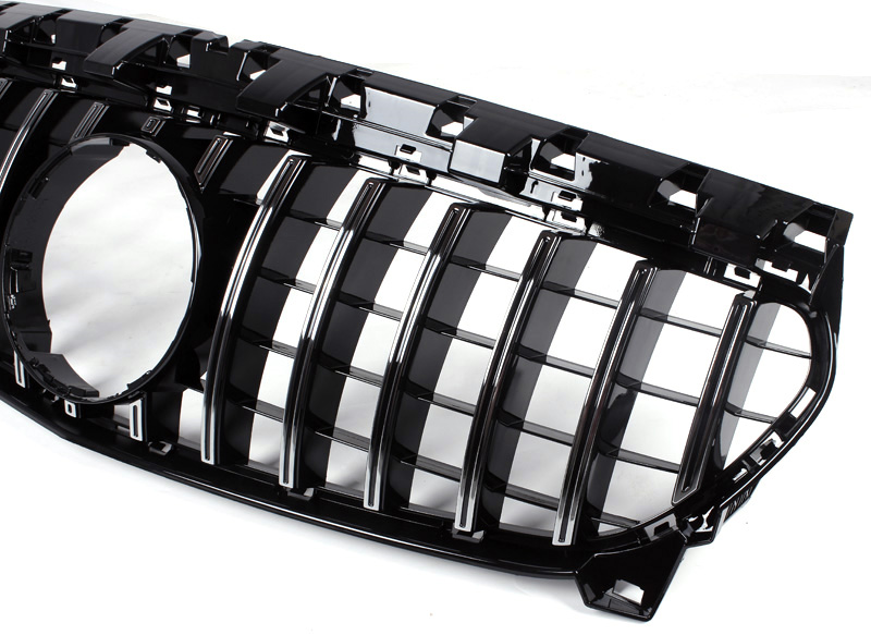 AMG Panamericana Style Grille for Mercedes-Benz CLA C117 / X117 - Silver 2017-2019