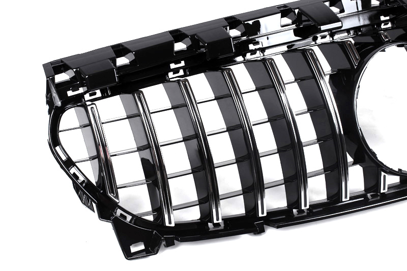 AMG Panamericana Style Grille for Mercedes-Benz CLA C117 / X117 - Silver 2017-2019