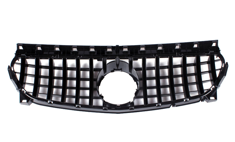 AMG Panamericana Style Grille for Mercedes-Benz CLA C117 / X117 - Silver 2017-2019