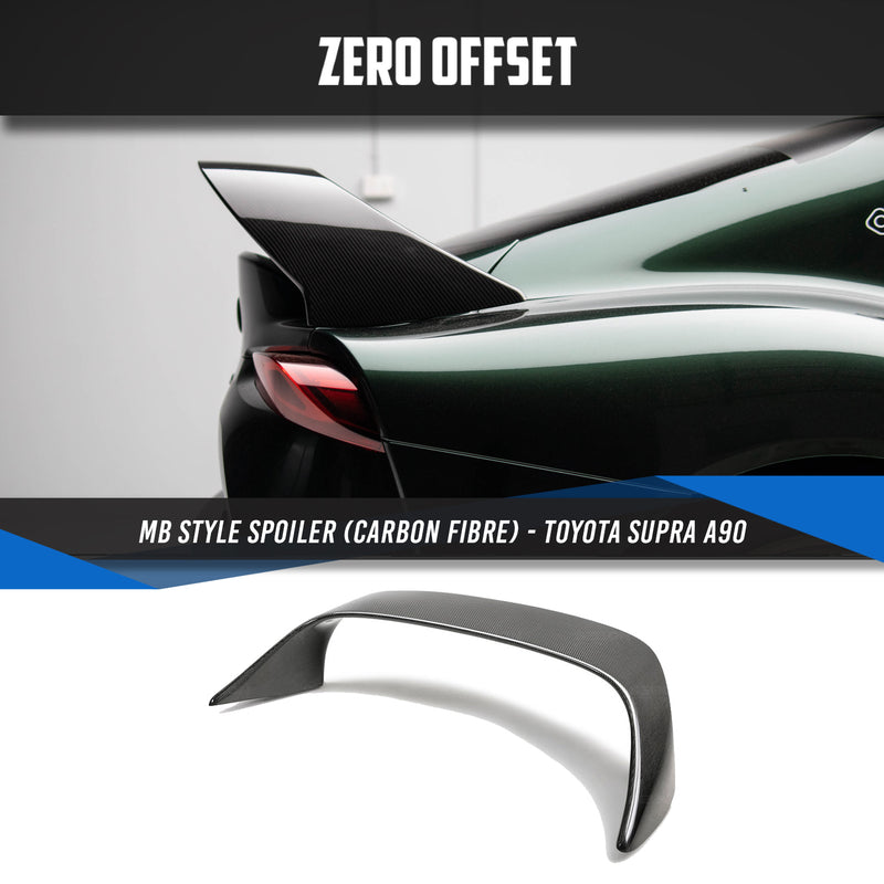 MB Style Spoiler Wing (Carbon Fibre) for Toyota Supra A90