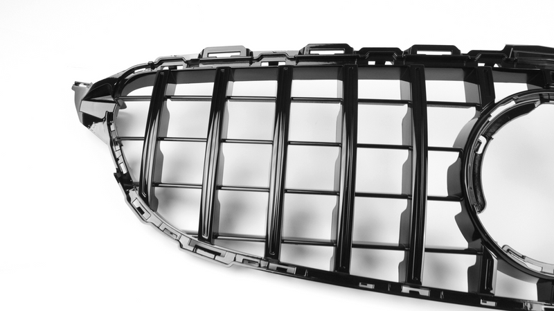 AMG Panamericana Style Grille for Mercedes C Class (AMG Line) C205/W205 19-22 - Black