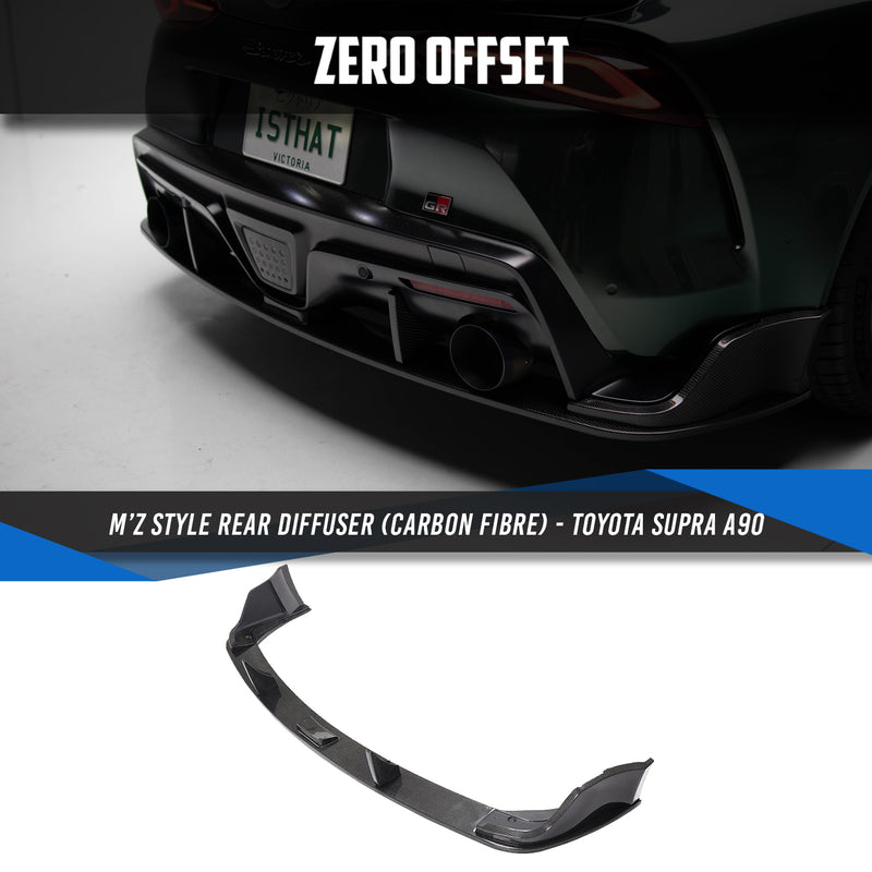 M'Z Style Full Splitter Kit (Carbon Fibre) for Toyota Supra A90