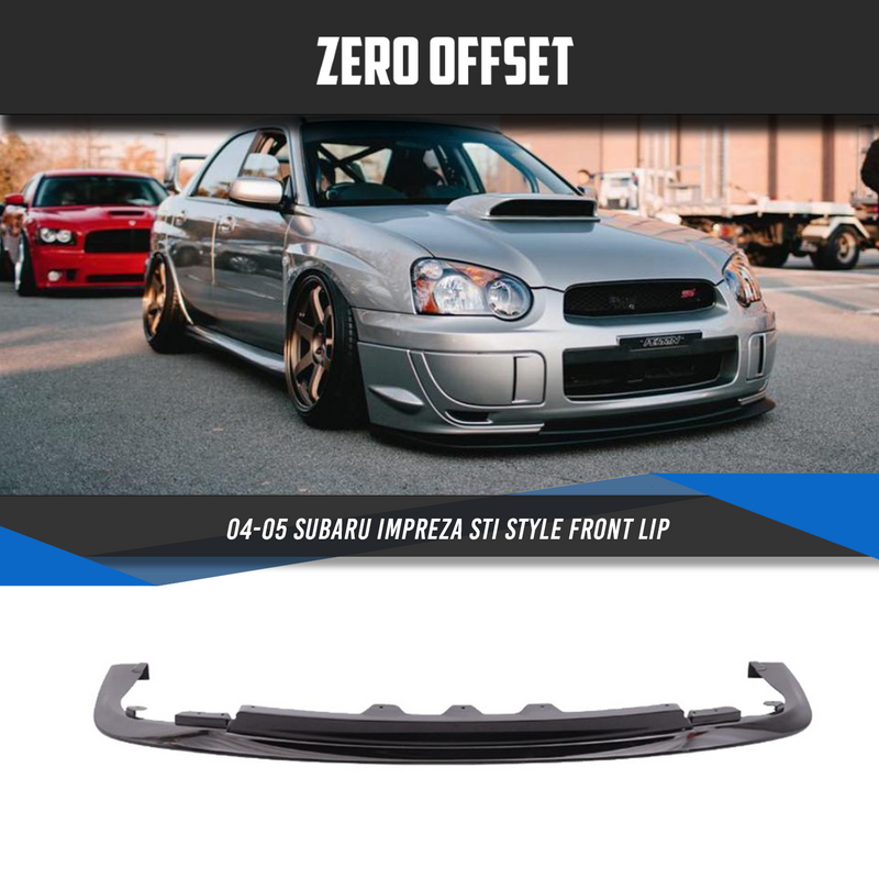 STI Style Front Lip for 04-05 Subaru Impreza