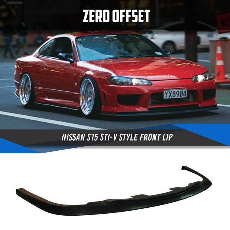 STI-V Style Front Lip for Nissan S15