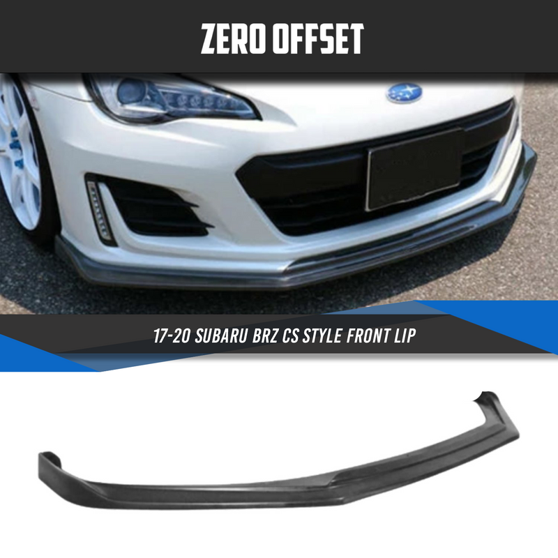 CS Style Front Lip for 17-21 Subaru BRZ (ZC6)