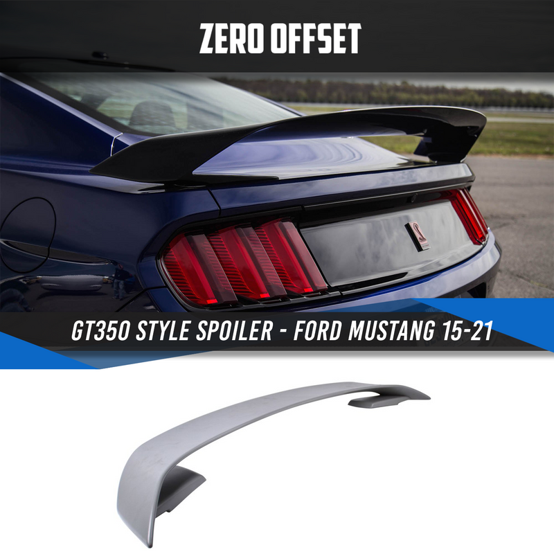 GT350 Style Spoiler for Ford Mustang 15-21