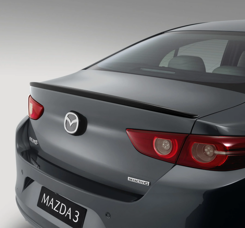 Kuroi Style Trunk Spoiler for 19+ Mazda 3 BP (Sedan)