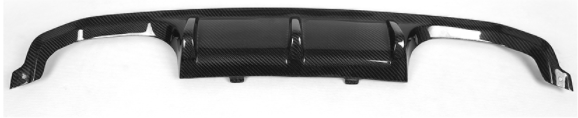 M Performance Style Pre Pregged Dry Carbon Fiber Rear Diffuser for BMW M3 F80 / M4 F82 F83 14-20