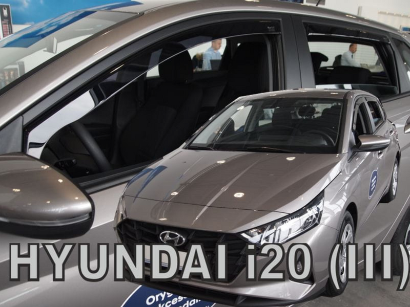 Slim-line Weather Shields - Hyundai i20 MK3 5 Door 20+