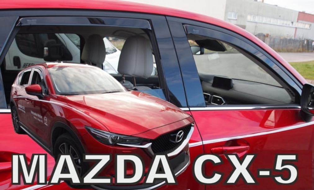 Slim-line Weather Shields - Mazda CX-5 17+