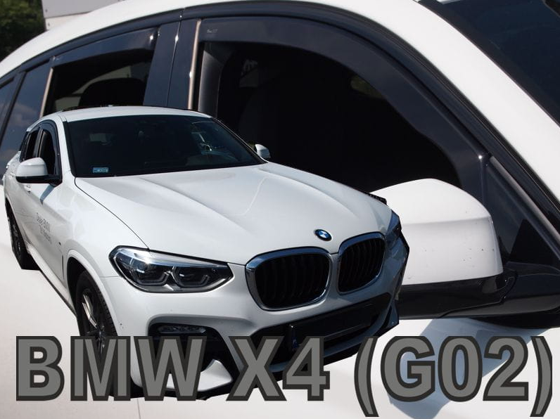 Slim-line Weather Shields - BMW X4 G02 5 Door 18+
