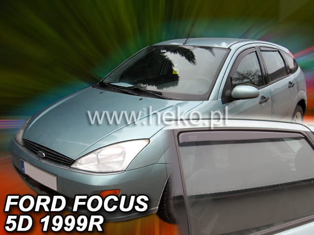Slim-line Weather Shields - Ford Focus MK1 LX 4/5 Door 98-05