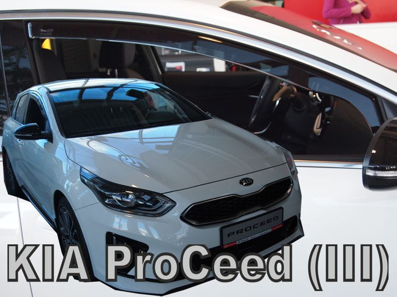 Slim-line Weather Shields - Kia Pro Ceed III 5 Door 2019+