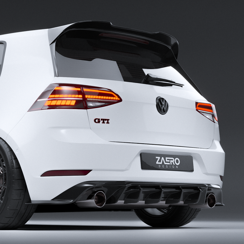 EVO-1 Rear Spoiler for VW Golf MK7/MK7.5 GTI & R 14-21