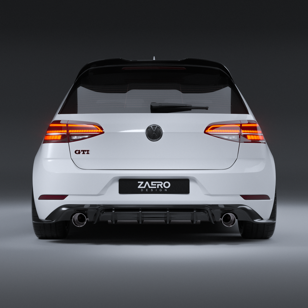 EVO-1 Rear Diffuser for Volkswagen Golf GTI MK7.5 2018-2021