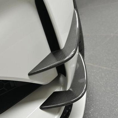 AC Style Front Bumper Canards (Carbon Fibre) for BMW M2 (F87) - 2016-2020