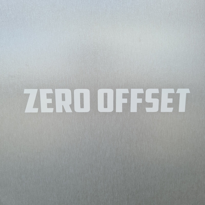 Zero Offset Logo Sticker