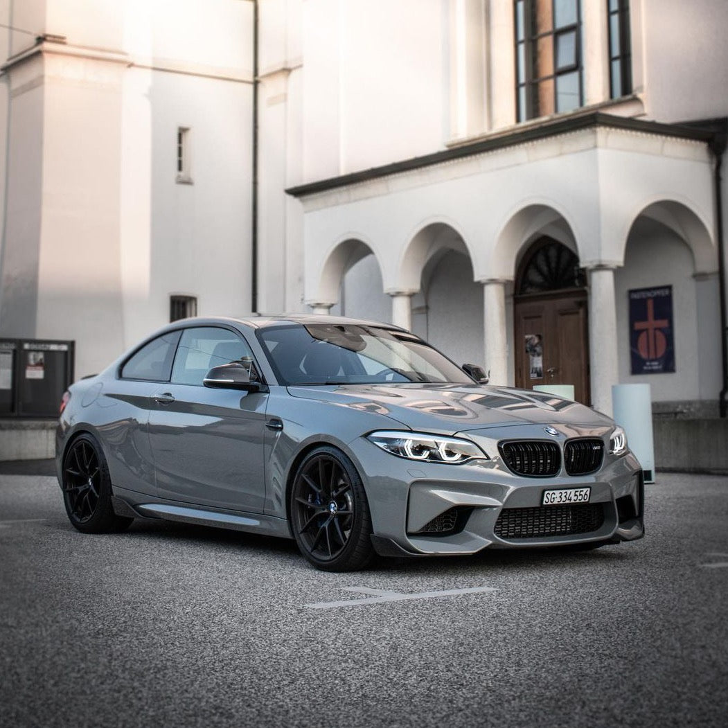 M Performance Style Front Lip/Winglet (Carbon Fibre) for BMW M2 F87 16-21