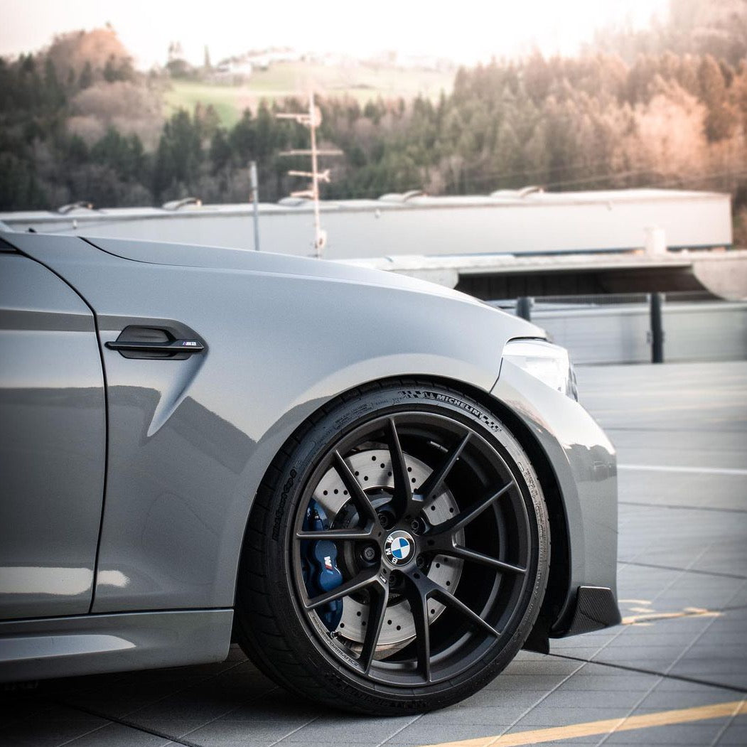 M Performance Style Front Lip/Winglet (Carbon Fibre) for BMW M2 F87 16-21